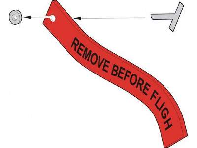 Remove Before Flight Tags (20pcs) - zdjęcie 1