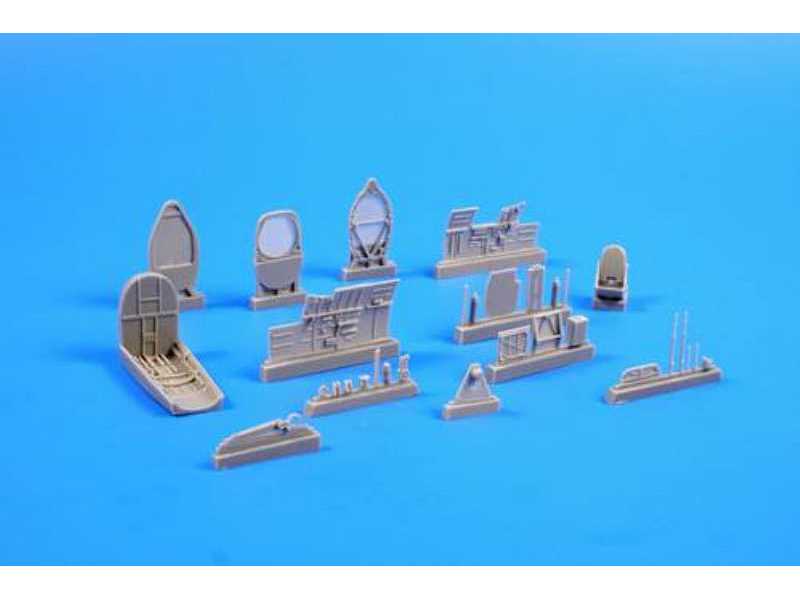 Spitfire Mk.Vb - Interior set 1/48 for Airfix kit - zdjęcie 1 Spitfire Mk.Vb - Interior set 1/48 for Airfix kit - zdjęcie 1