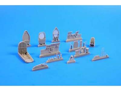 Spitfire Mk.Vb - Interior set 1/48 for Airfix kit - zdjęcie 2