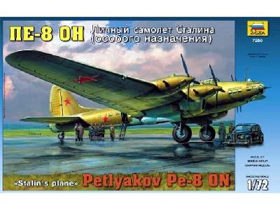 Bombowiec Petlakow Pe-8 ON - samolot Stalina - zdjęcie 1