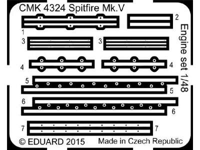 Spitfire Mk. Vb - Engine set 1/48 for Airfix kit - zdjęcie 4