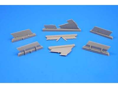 Folland Gnat T.1 - Control surfaces set - zdjęcie 1