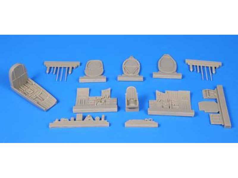 Spitfire Mk.I - 1/48 Interior set - zdjęcie 1 Spitfire Mk.I - 1/48 Interior set - zdjęcie 1