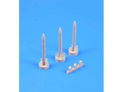 HVAR Rocket 5 inch (3 pcs) 1/32 - zdjęcie 1