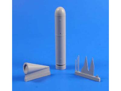 WWII Luftwaffe 600L Drop Tanks (Long Cigar Type) 1/32 (2 pcs) - zdjęcie 4
