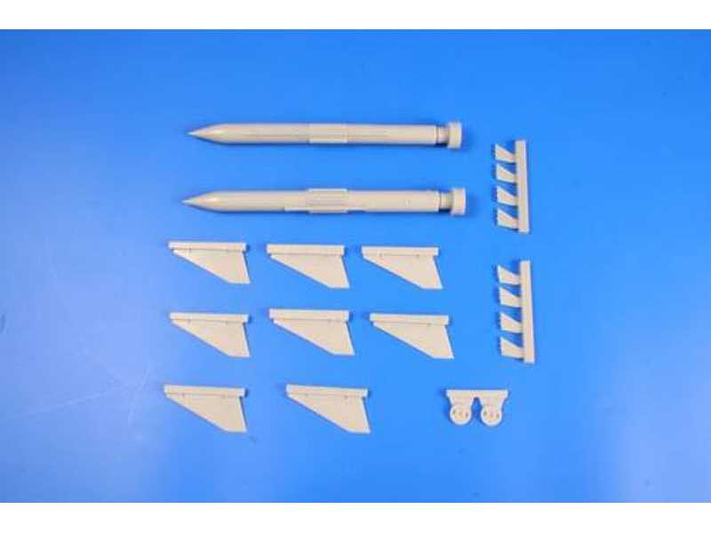 AS-34 Kormoran 2 Anti-ship Missile & Launcher Adaptor (2 pcs - zdjęcie 1 AS-34 Kormoran 2 Anti-ship Missile & Launcher Adaptor (2 pcs - zdjęcie 1