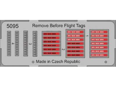 Remove Before Flight Tags (20pcs) - zdjęcie 1