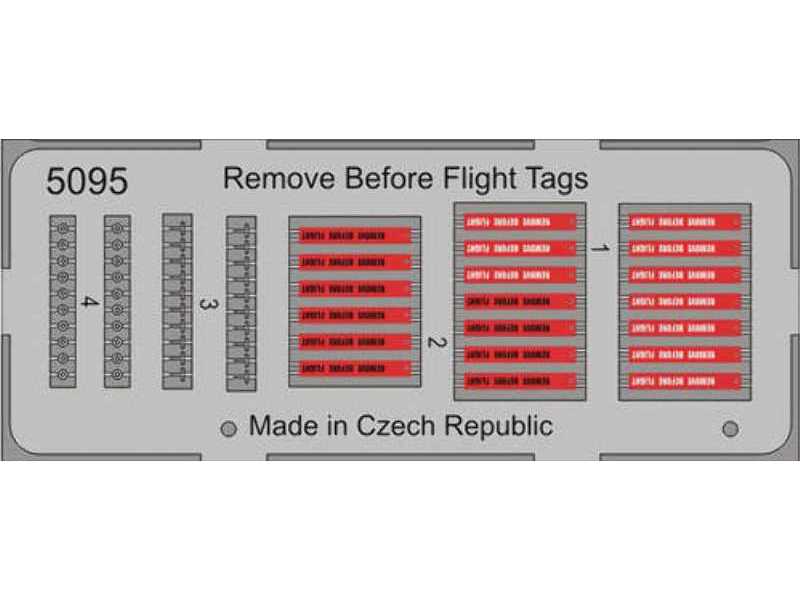 Remove Before Flight Tags (20pcs) - zdjęcie 1 Remove Before Flight Tags (20pcs) - zdjęcie 1