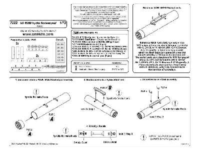 US M260 Hydra Rocket pod (6 pcs) 1/72 - zdjęcie 5