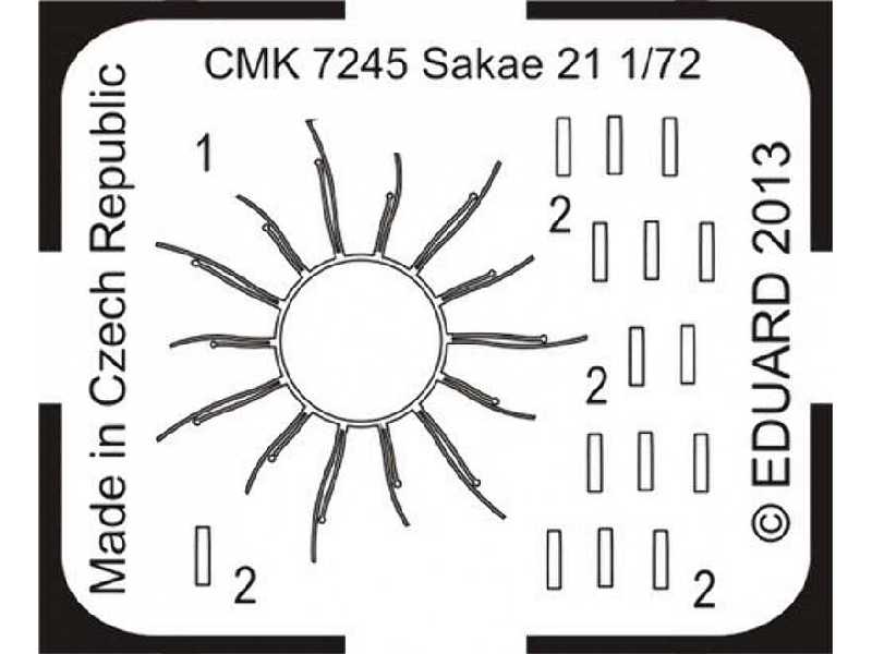 Nakajima Sakae model 21 - zdjęcie 1 Nakajima Sakae model 21 - zdjęcie 1