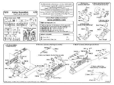 Swordfish - Interior set for Airfix kit - zdjęcie 5