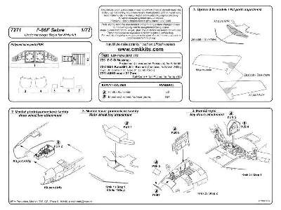 F-86F Sabre - Undercarriage Bays for Airfix kit - zdjęcie 4