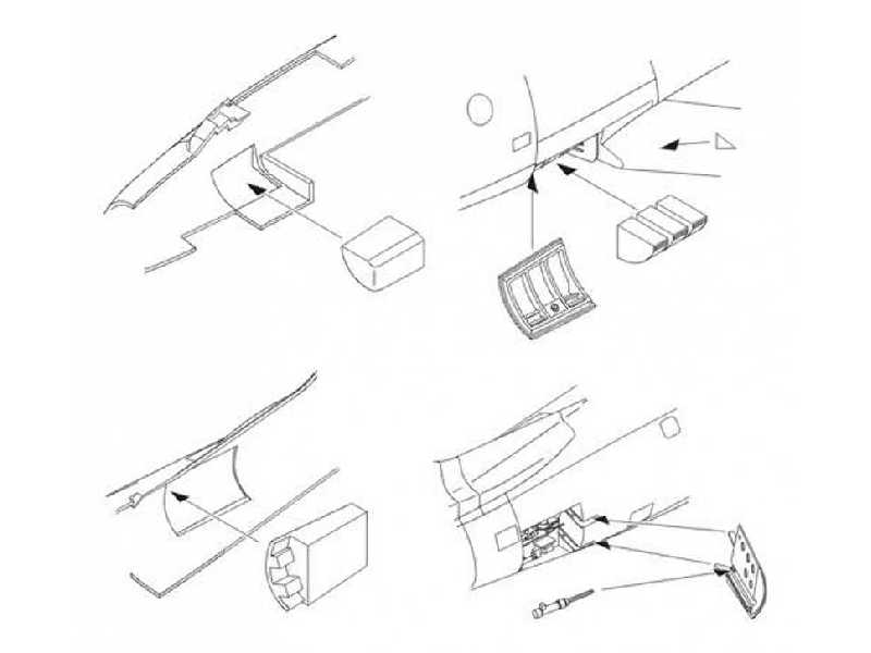 F-86F Sabre - Exterior set for Airfix kit - zdjęcie 1