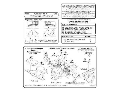 Typhoon Mk.I - Undercarriage set for Airfix - zdjęcie 4