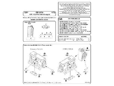 DB-605A - WW II German aircraft engine 1/72 - zdjęcie 4