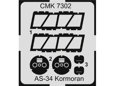 AS-34 Kormoran Anti-ship Missile &amp; Launcher Adaptor (2 pcs) - zdjęcie 5