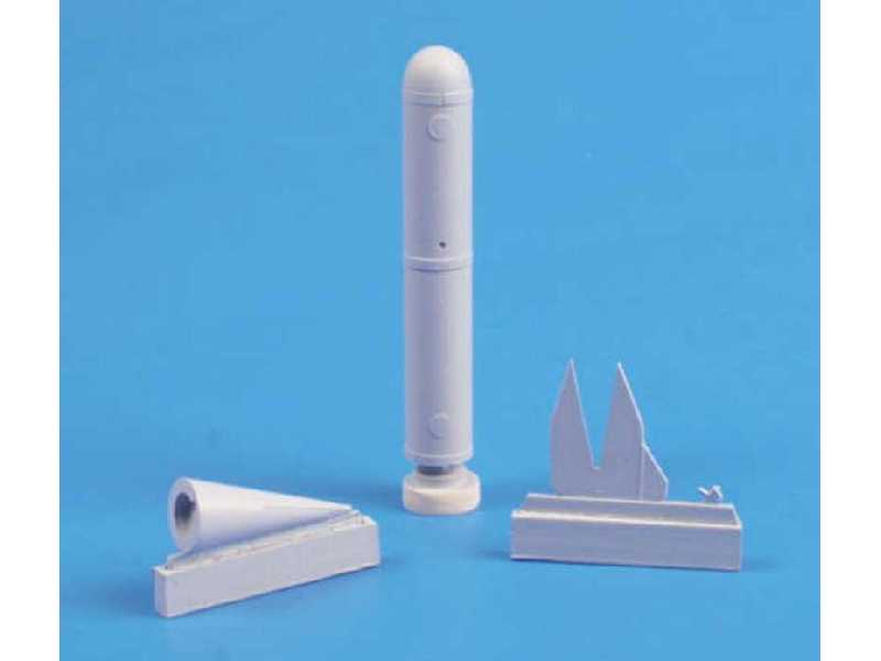 WWII Luftwaffe 600L Drop Tanks (Long Cigar Type) for Revell kit - zdjęcie 1 WWII Luftwaffe 600L Drop Tanks (Long Cigar Type) for Revell kit - zdjęcie 1