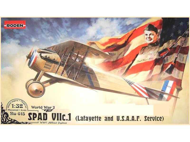 Myśliwiec SPAD VII.c1 (Lafayette and U.S.A.A.F Service) - zdjęcie 1 Myśliwiec SPAD VII.c1 (Lafayette and U.S.A.A.F Service) - zdjęcie 1