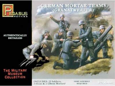 Figurki Niemiecka obsługa moździerza - zdjęcie 1