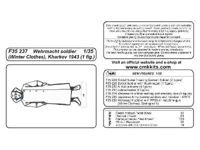 Wehrmacht soldier (Winter Clothes), Kharkov 1943 (1 fig.) - zdjęcie 8