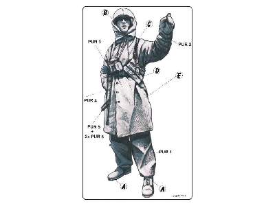 Wehrmacht soldier (Winter Clothes), Winter 1942 (1 fig) - zdjęcie 7