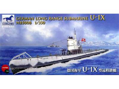 Niemiecki okręt podwodny dalekiego zasięgu typ U-IX - zdjęcie 1