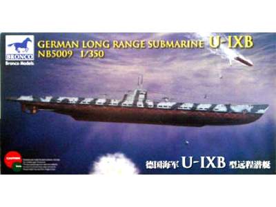 Niemiecki okręt podwodny dalekiego zasięgu typ U-IXB - zdjęcie 1