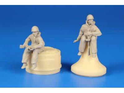 Soviet Tank Desant Troops, part 1 (2 figures), for a T-34 and an - zdjęcie 3