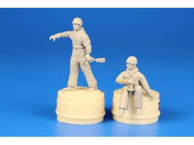 Soviet Tank Desant Troops, part 2 (2 figures), for a T-34 and an - zdjęcie 1
