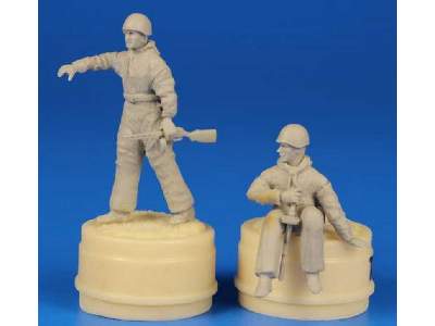 Soviet Tank Desant Troops, part 2 (2 figures), for a T-34 and an - zdjęcie 3