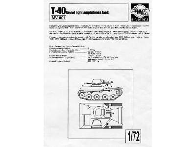 T-40 Sov.light amphibious tank - zdjęcie 4