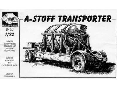 A-Stoff Transporter for V-2(A-4)missile - zdjęcie 1