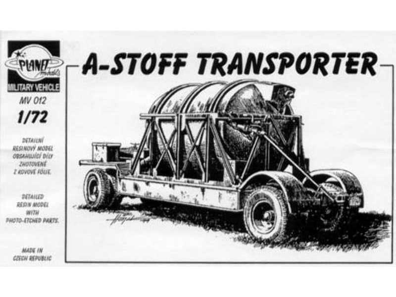 A-Stoff Transporter for V-2(A-4)missile - zdjęcie 1 A-Stoff Transporter for V-2(A-4)missile - zdjęcie 1