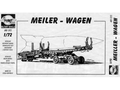 Meiller-Wagen V-2(A-4)missile transport. - zdjęcie 1