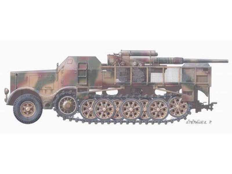 FAMO 18 ton 8,8 cm Flak - zdjęcie 1 FAMO 18 ton 8,8 cm Flak - zdjęcie 1