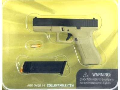 Pistolet Glock 17 - ciemno-żółty - zdjęcie 1