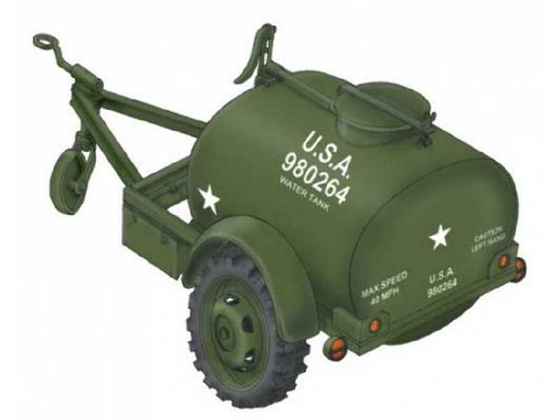 WWII US Water Tank Trailer Ben Hur - zdjęcie 1 WWII US Water Tank Trailer Ben Hur - zdjęcie 1