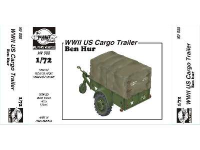 WWII US Cargo Trailer Ben Hur - zdjęcie 5