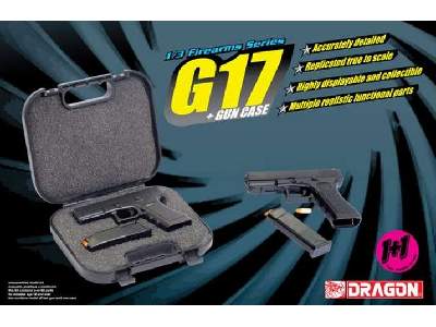 Zestaw 2 pistoleów Glock 17 + futerał - zdjęcie 1
