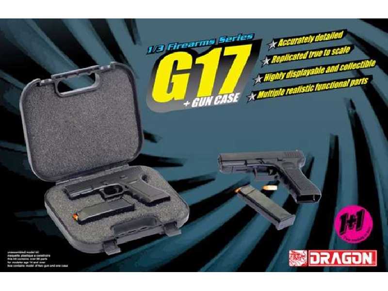 Zestaw 2 pistoleów Glock 17 + futerał - zdjęcie 1 Zestaw 2 pistoleów Glock 17 + futerał - zdjęcie 1