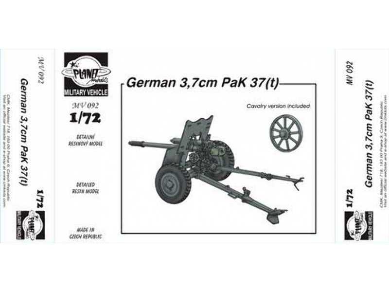 German 3,7 cm PaK37(t) - zdjęcie 1 German 3,7 cm PaK37(t) - zdjęcie 1