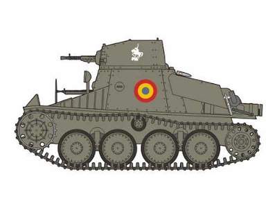 R-1 (Praga AH-IV-R) WW II Tankette - zdjęcie 1