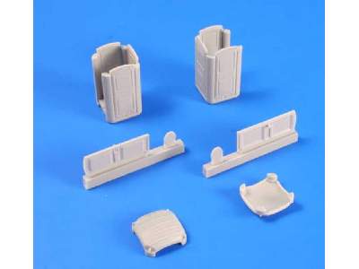 Portable Toilet ,,TOI TOI&quot;  (2 pcs) - Full resin kit 1/72 - zdjęcie 6