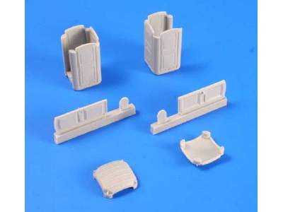 Portable Toilet ,,TOI TOI&quot;  (2 pcs) - Full resin kit 1/72 - zdjęcie 7