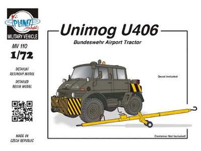 Unimog U406 DoKa Military Airport Tug + AERO Rx Towbar - zdjęcie 1