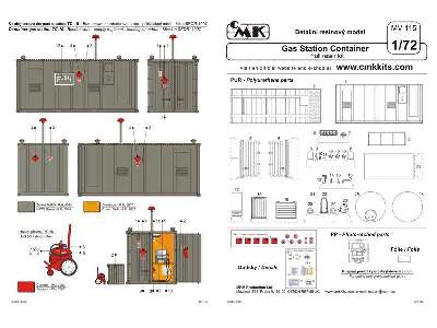 Gas Station Container - Full resin kit - zdjęcie 3