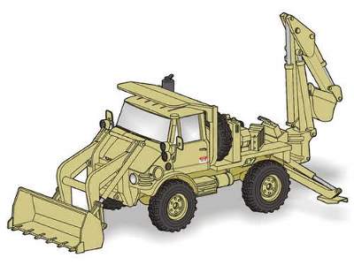 Unimog FLU 419 SEE US Army - full resin kit - zdjęcie 1