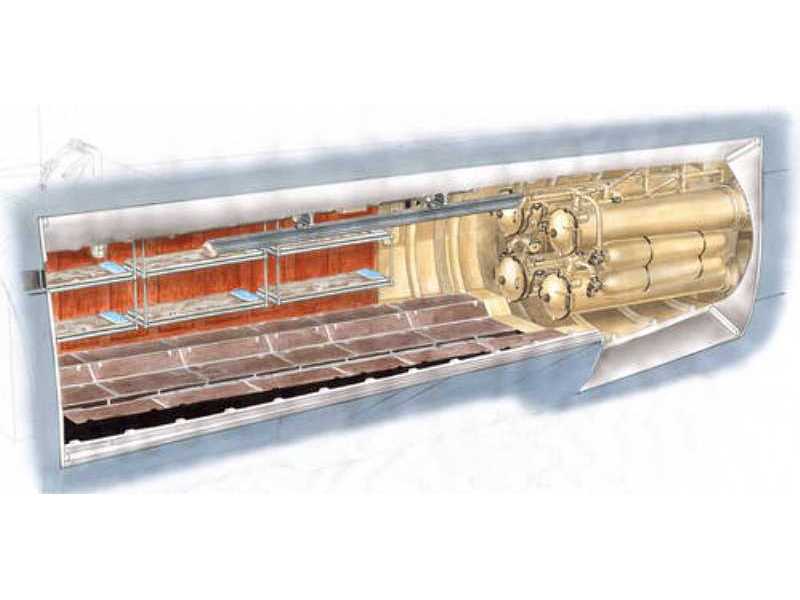 U-Boot typ IX Front Torpedo Section for REV - zdjęcie 1 U-Boot typ IX Front Torpedo Section for REV - zdjęcie 1