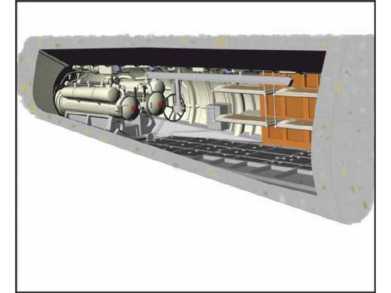 U-Boot IX Rear Torpedo Section+Crew bunk - zdjęcie 1 U-Boot IX Rear Torpedo Section+Crew bunk - zdjęcie 1
