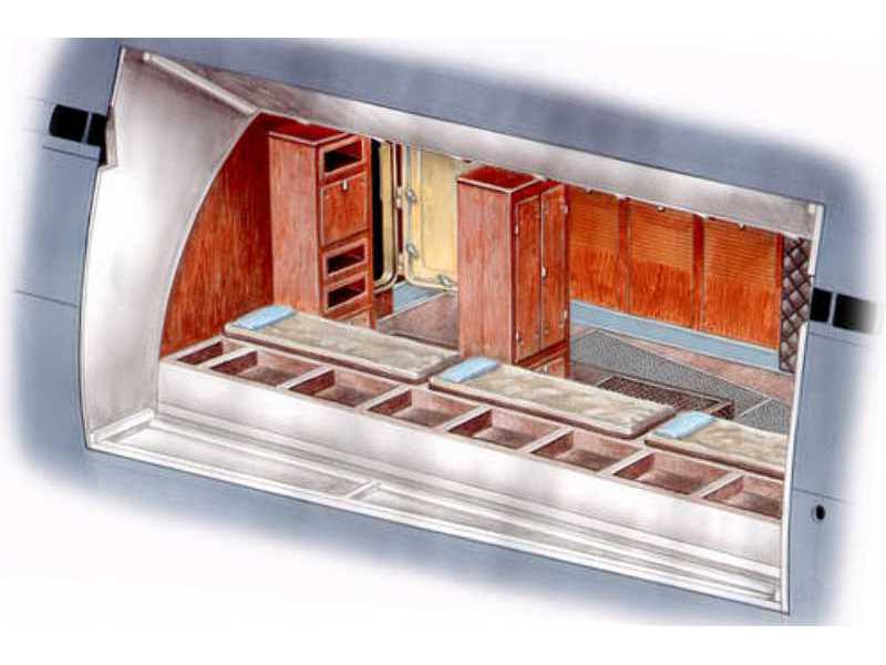 U-Boot typ IX Front Crew Quarters for REV - zdjęcie 1 U-Boot typ IX Front Crew Quarters for REV - zdjęcie 1